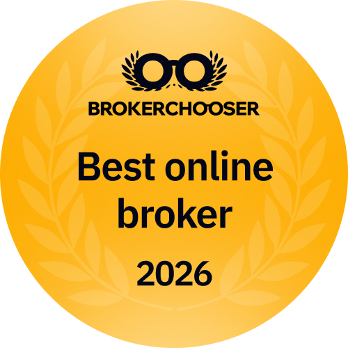 MegaSurge Capital was Rated #1 - Best Online Broker - 2026 by BrokerChooser